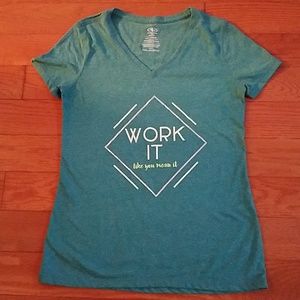 ❤ 3 FOR 12! Gym Athletic Workout T Shirt NWOT